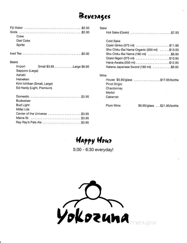Yokozuna - Ashland, VA menu_pic