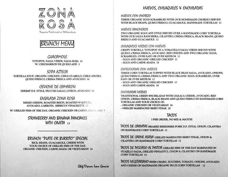 Zona Rosa - Brooklyn, NY