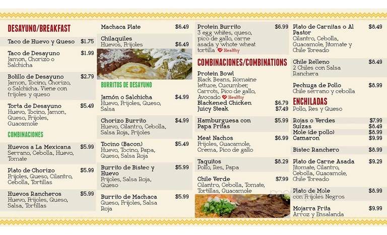 Taqueros Mexican Restaurant - San Juan Capistrano, CA menu_pic