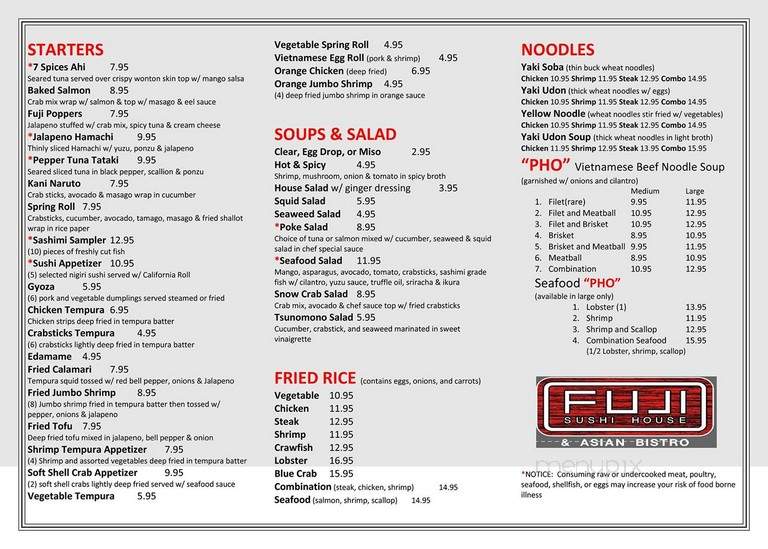 Fuji Sushi House - Biloxi, MS