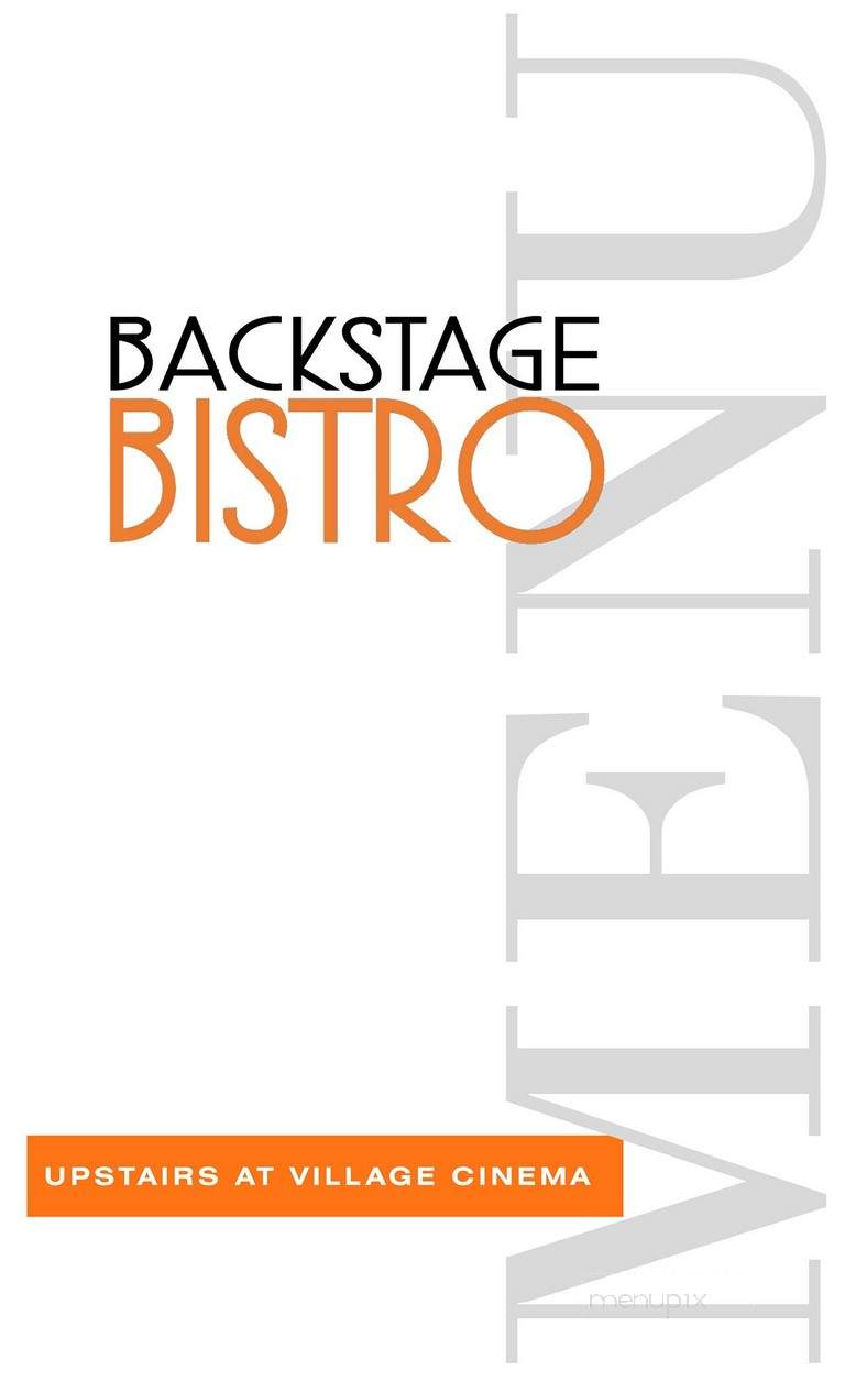 Backstage Bistro - Meridian, ID menu_pic