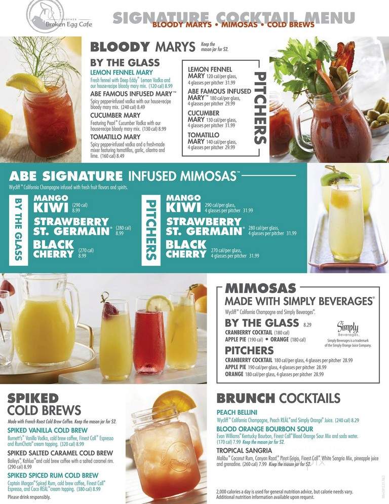 Another Broken Egg Cafe - Greenville, SC menu_pic