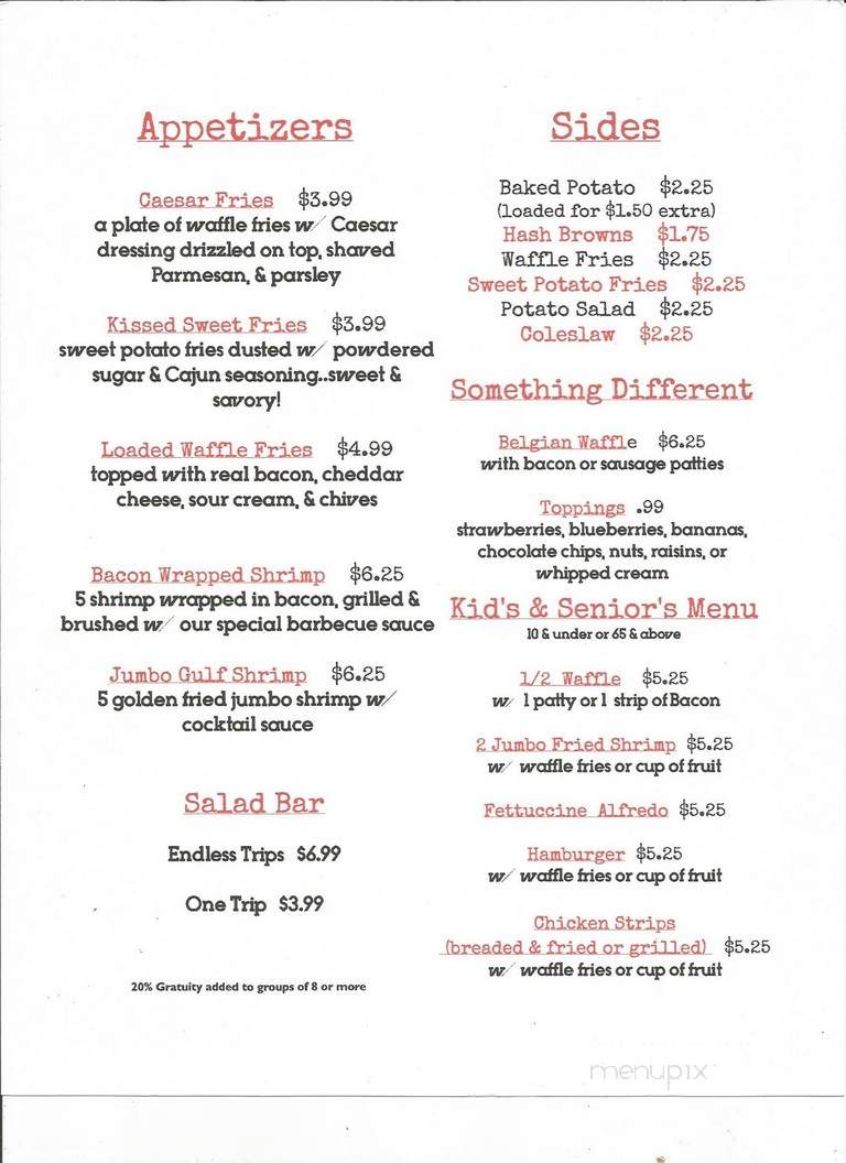Cafe Metro - Auburn, NE menu_pic