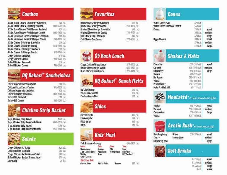 Dairy Queen - Bronx, NY menu_pic