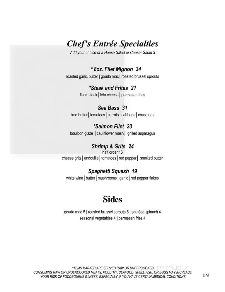 Suwanee Park Tavern - Suwanee, GA menu_pic