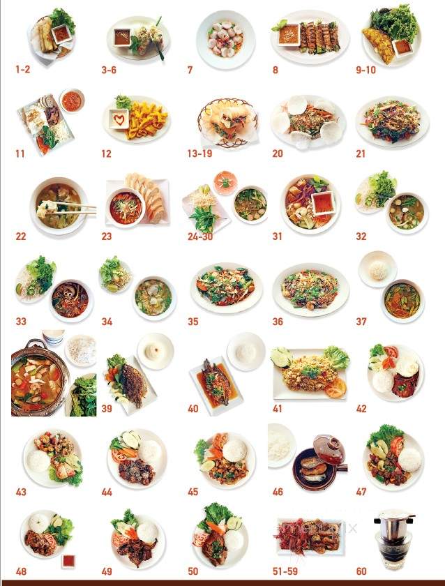 Love, Peace and Pho - Nashville, TN menu_pic