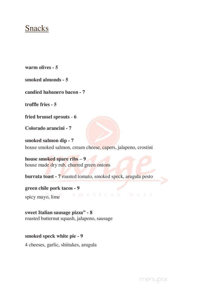 Range - Denver, CO menu_pic