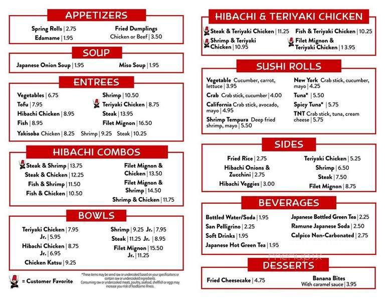 Miyabi Jr. - Denver, CO menu_pic