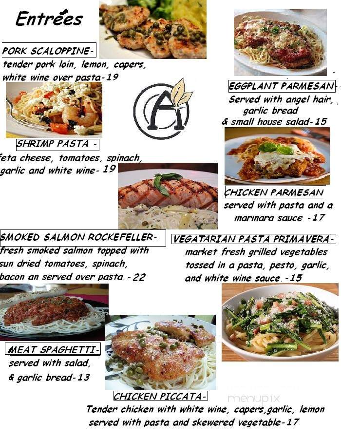Alona's Cafe - Bristol, TN menu_pic