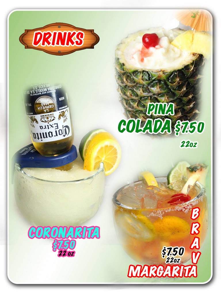 Fiesta Brava - Taylorsville, KY menu_pic
