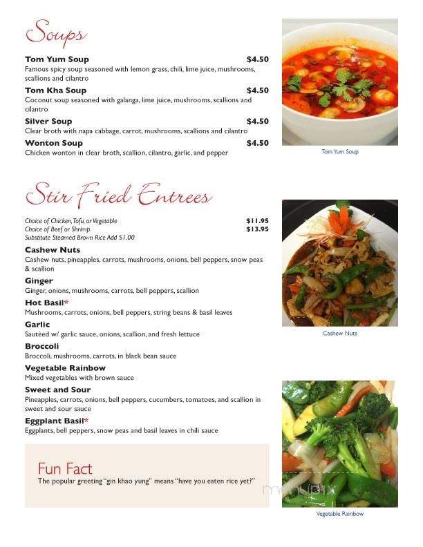 Sawasdee Thai Kitchen - Pittsburgh, PA menu_pic