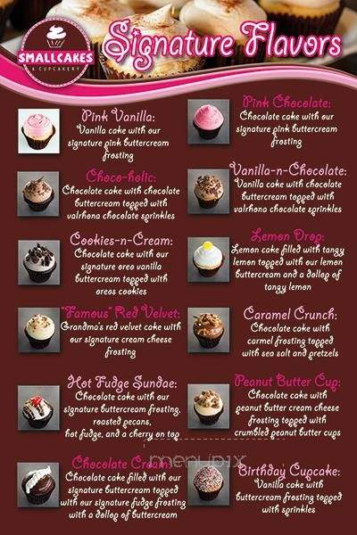 Smallcakes - Port Saint Lucie, FL menu_pic
