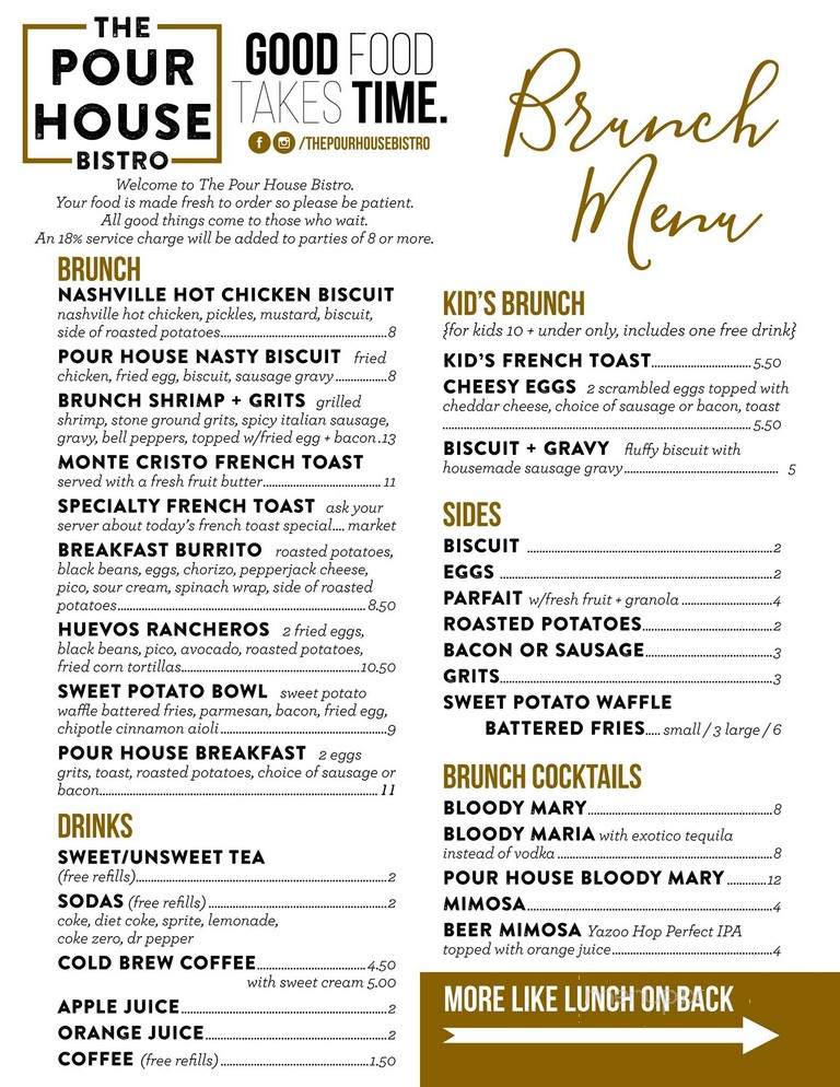 Pour House Bistro + Winebar - Crossville, TN