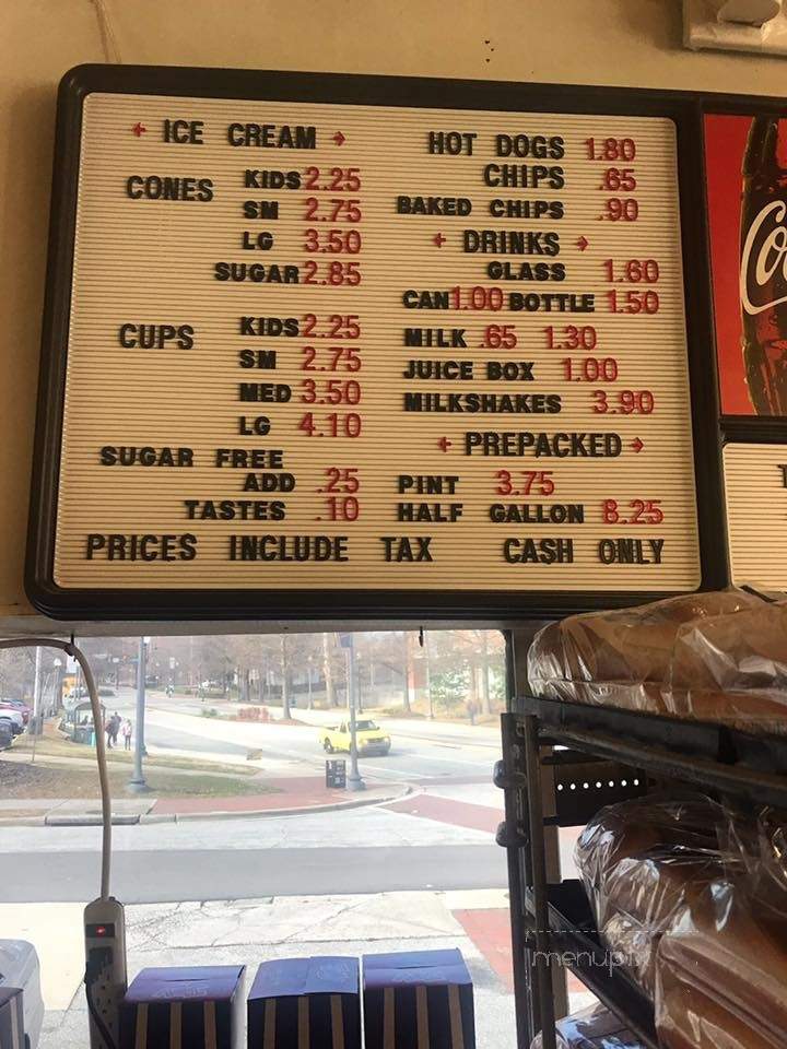 Downtown Dogs Aka the Hot Dog Lady - Greensboro, NC menu_pic