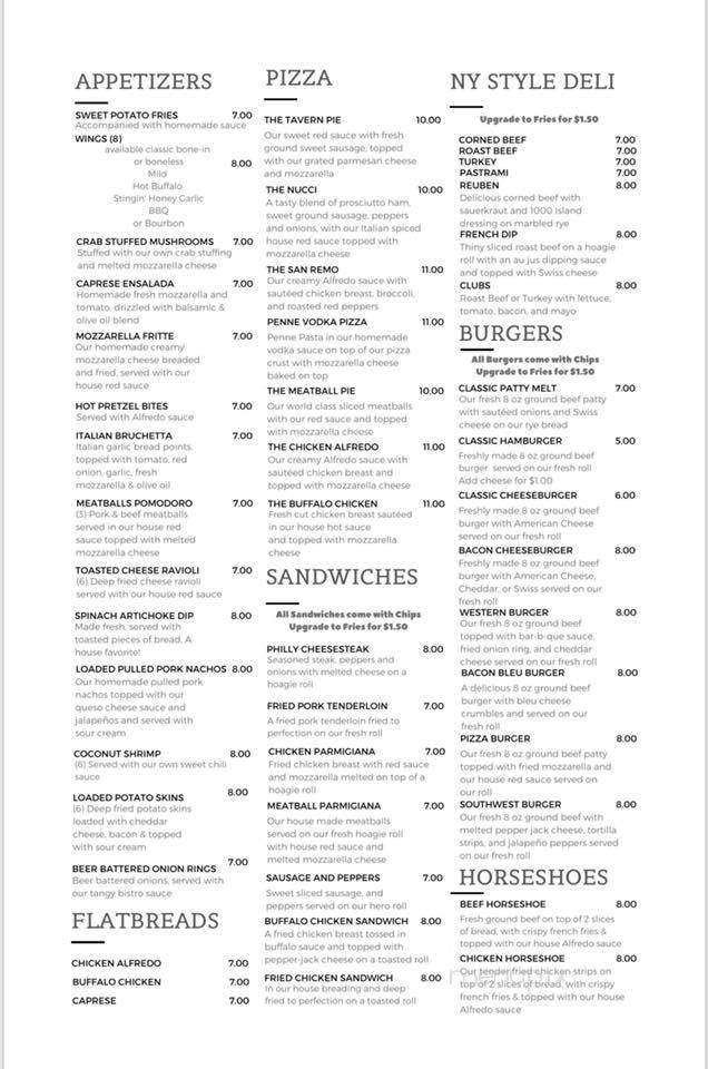 Nucci's Pasta House - Pittsfield, IL menu_pic