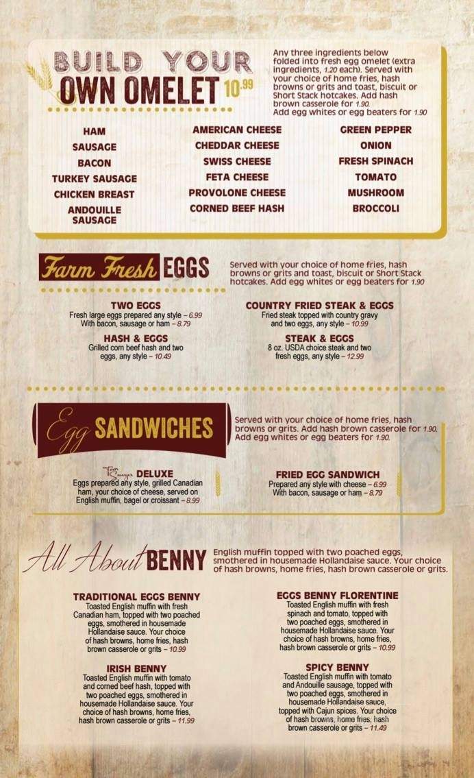 Tom Sawyer's - Palm Springs, FL menu_pic