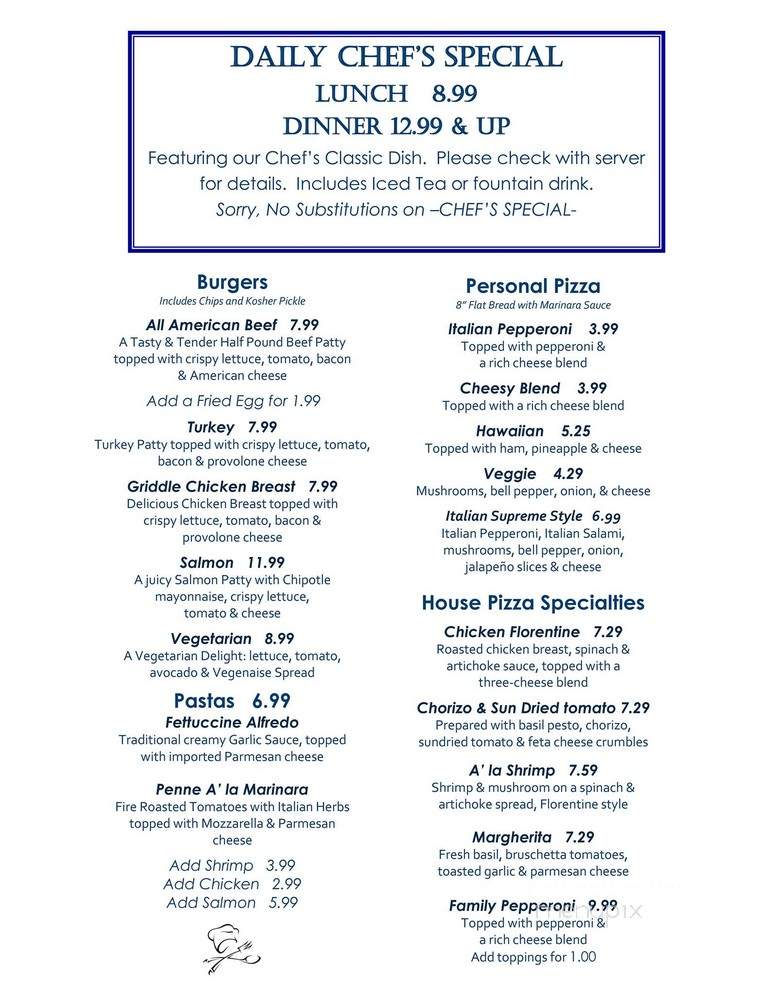 Azure Bistro - San Juan, TX menu_pic