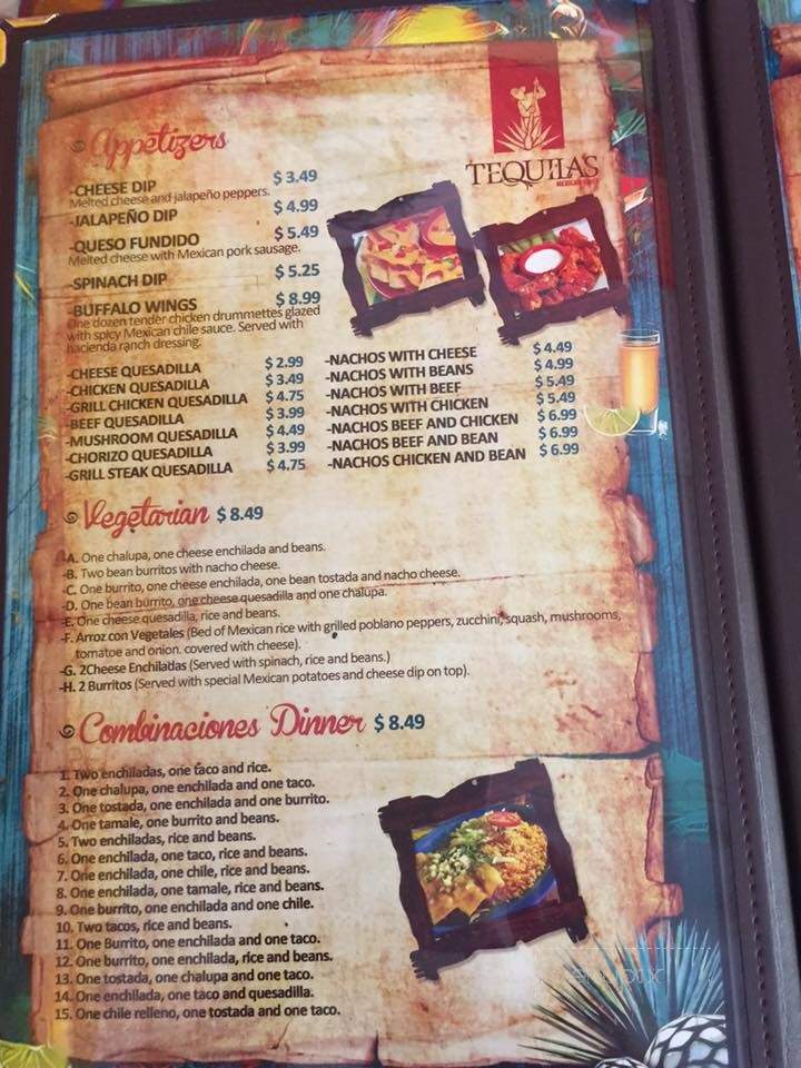 Tequila's Mexican Grill - Imperial, NE menu_pic