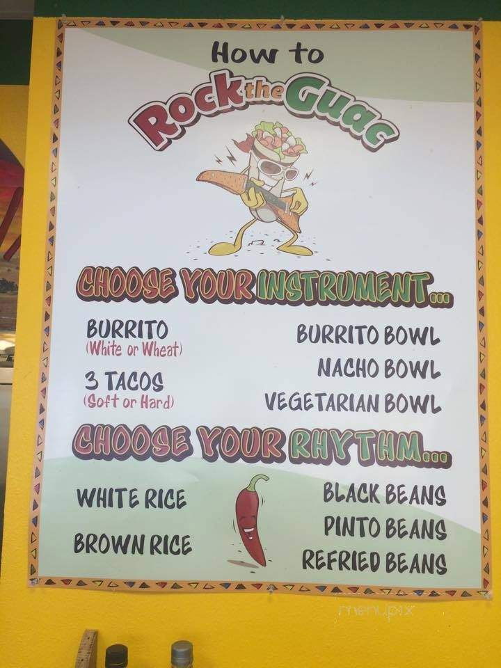 Rock the Guac - Cocoa Beach, FL menu_pic