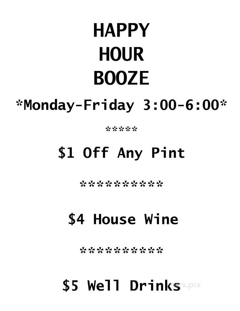 Folsom Tap House Sports Bar & Grill - Folsom, CA menu_pic