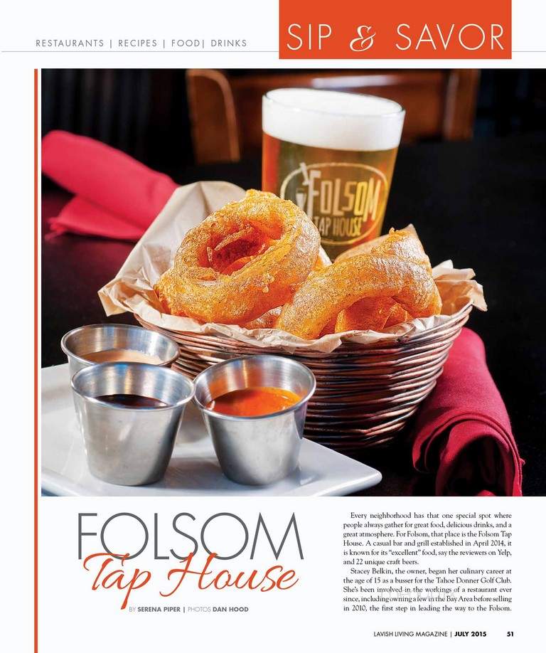 Folsom Tap House Sports Bar & Grill - Folsom, CA menu_pic