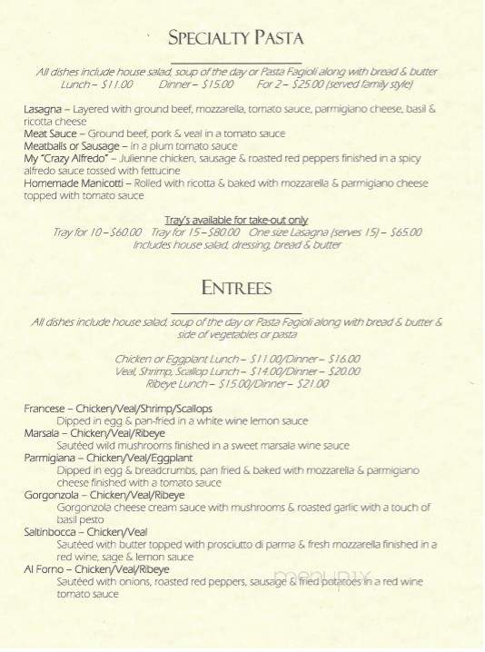 Emma's Everyday Gourmet - Westfield, MA menu_pic