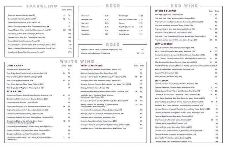 Catch of the Pelican - Naples, FL menu_pic
