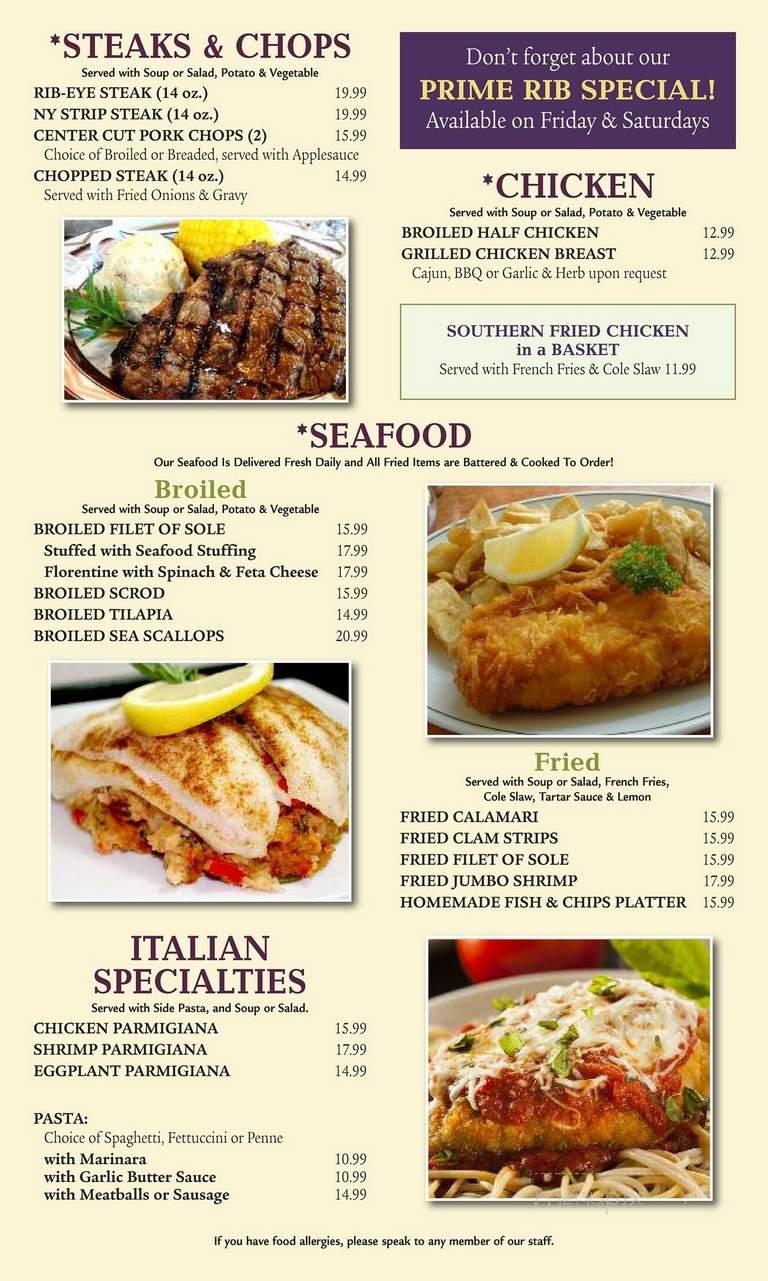 67 Family Diner - Seymour, CT menu_pic
