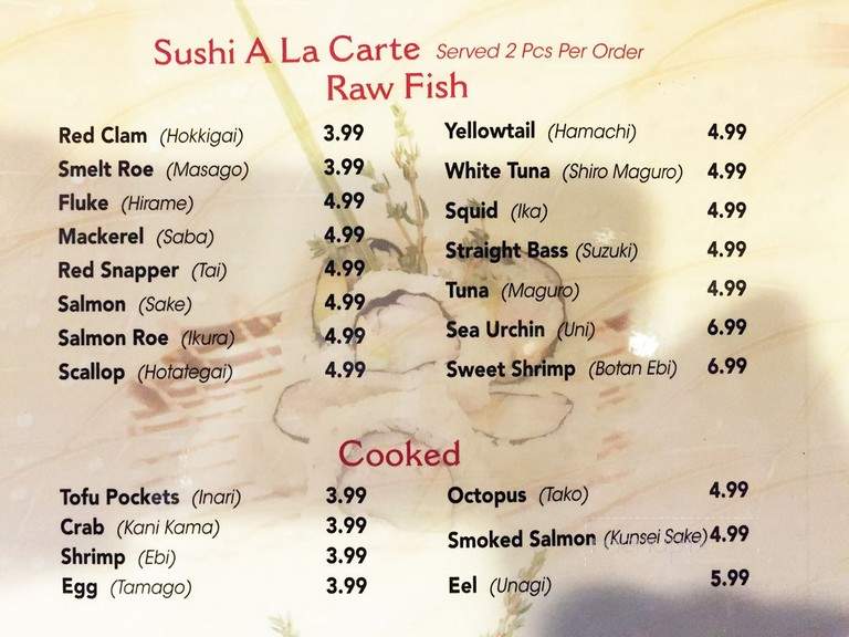 Hokkaido Japanese Steakhouse - Findlay, OH menu_pic