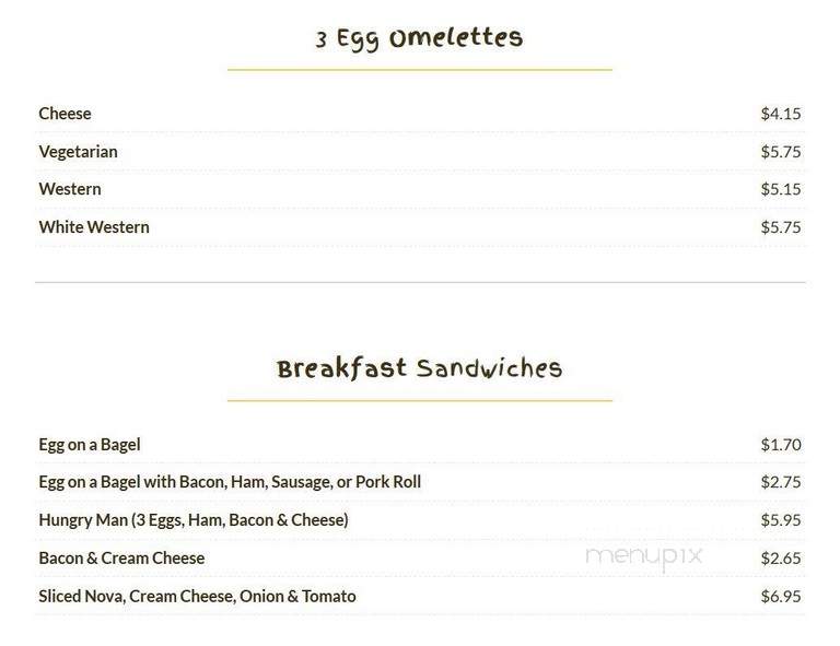 Bagel Port Cafe & Deli - Myrtle Beach, SC menu_pic