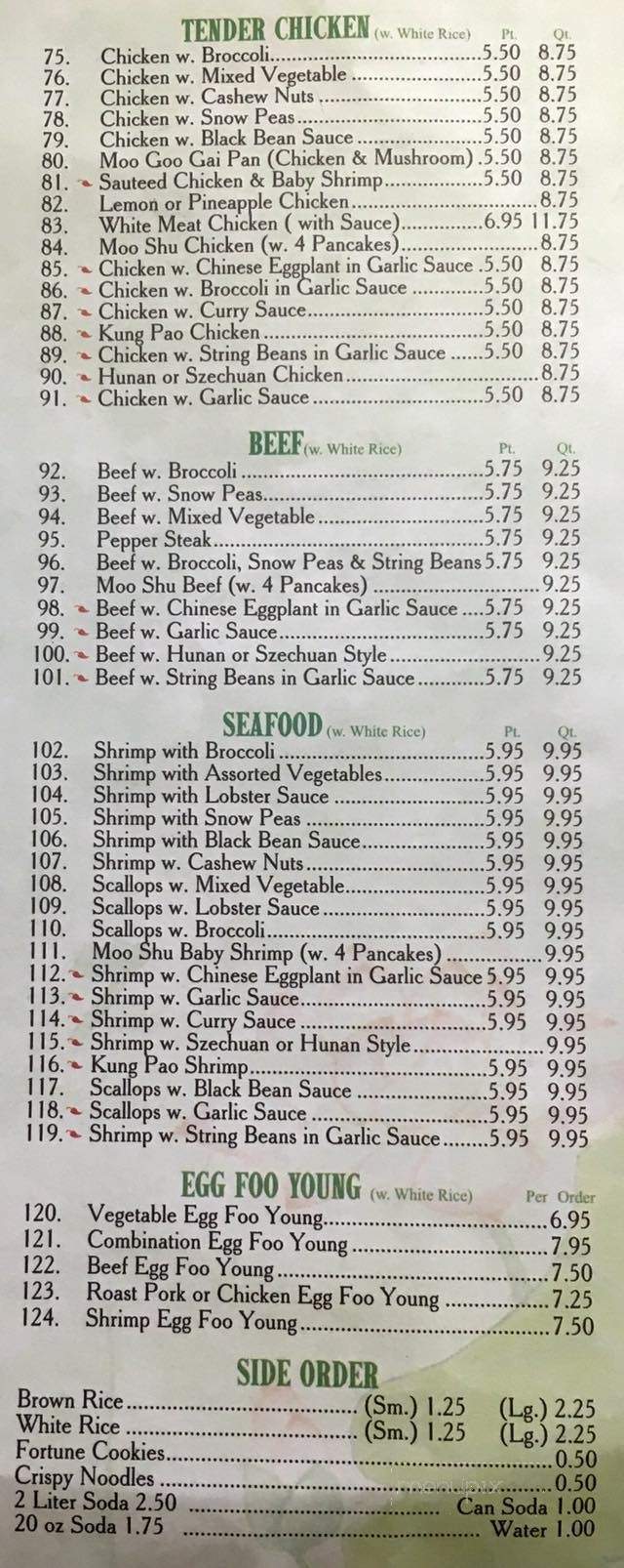 Sushi & Wok - Ridgefield, CT menu_pic