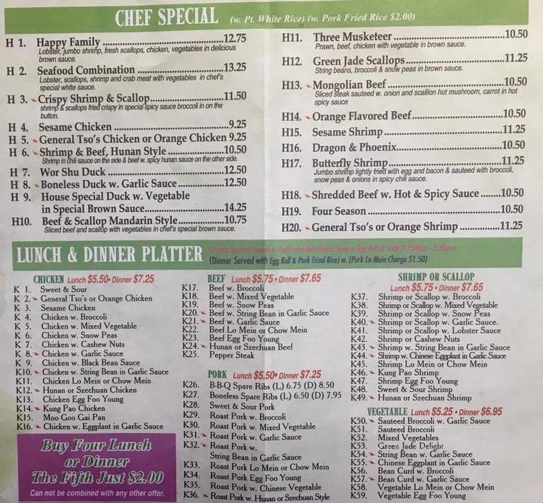 Sushi & Wok - Ridgefield, CT menu_pic