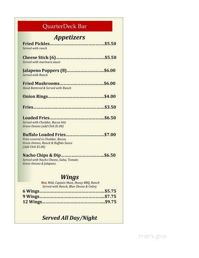 Quarterdeck Bar - Long Beach, MS
