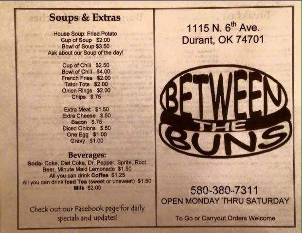 Between the Buns - Durant, OK