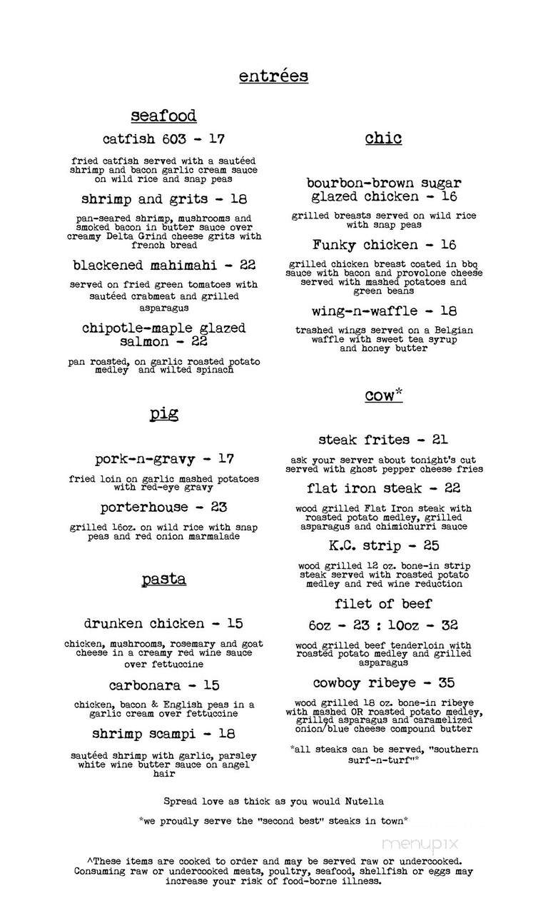 Smith. - Corinth, MS menu_pic