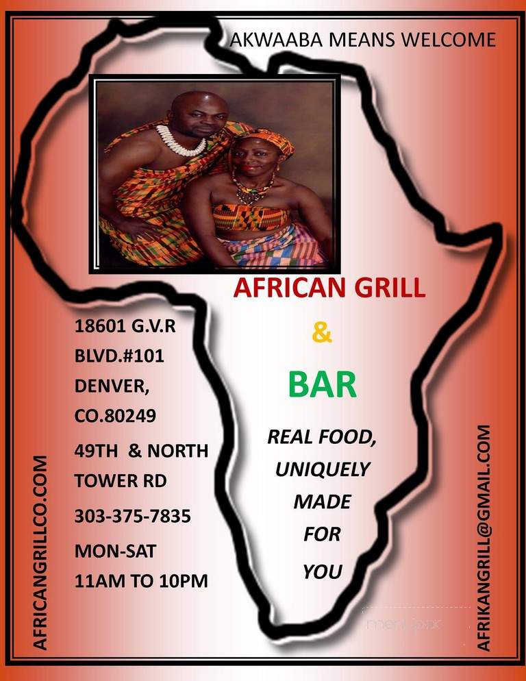 African Grill and Bar - Denver, CO