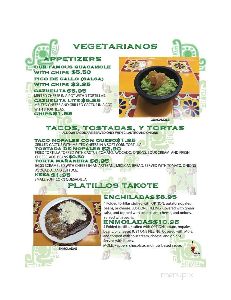 Takote Chill n Go - Margate, FL menu_pic