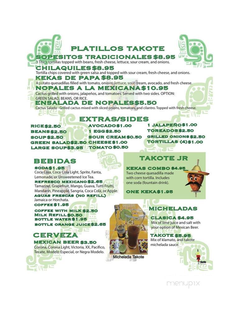 Takote Chill n Go - Margate, FL menu_pic