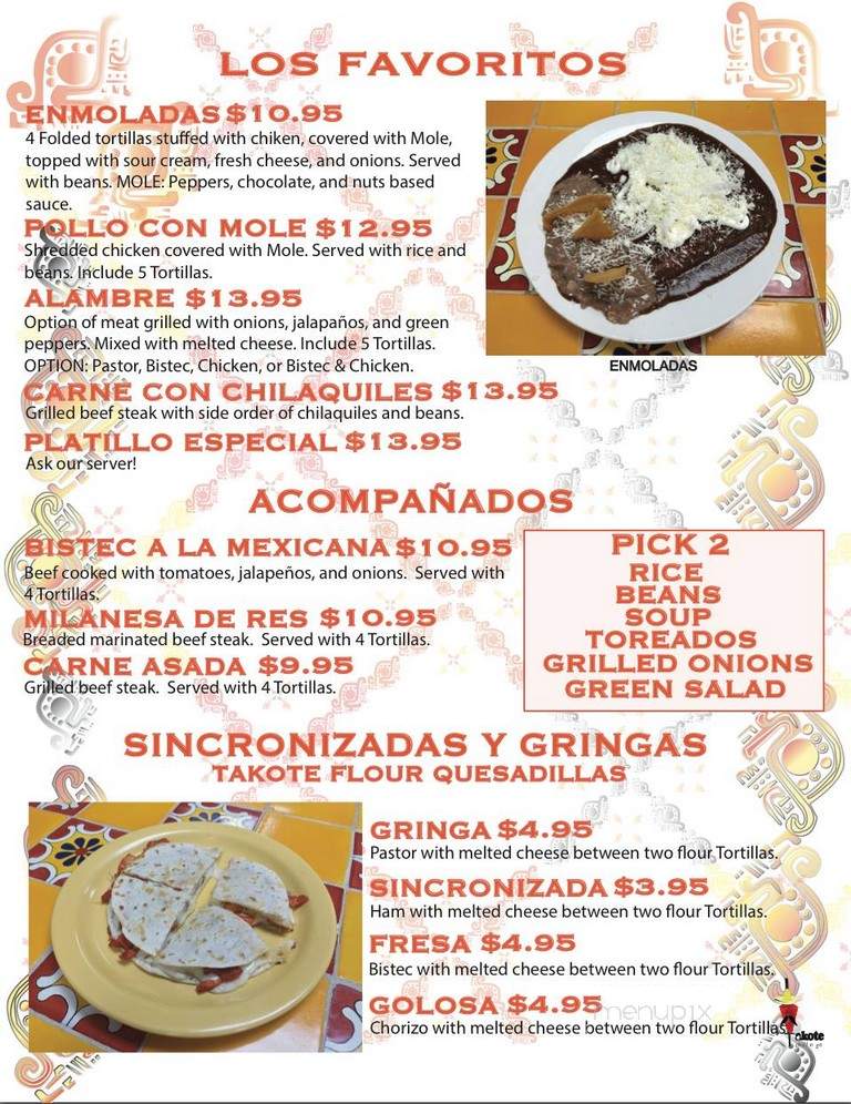 Takote Chill n Go - Margate, FL menu_pic