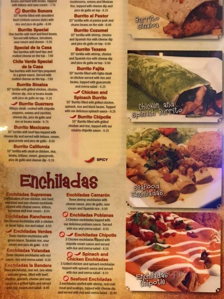 7 Hermanos - Johnson City, TN menu_pic
