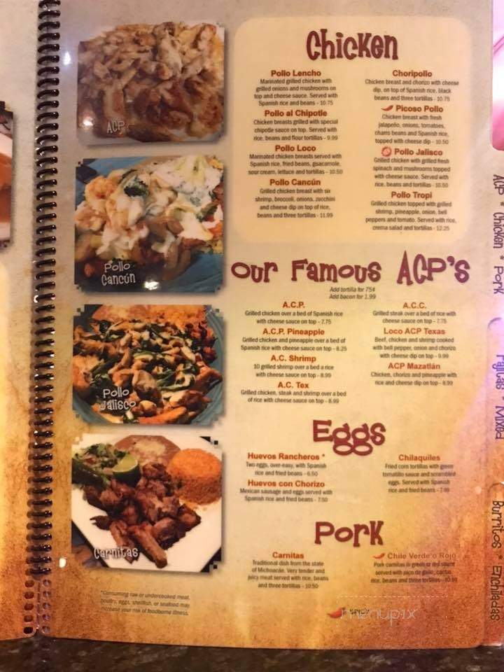 7 Hermanos - Johnson City, TN menu_pic