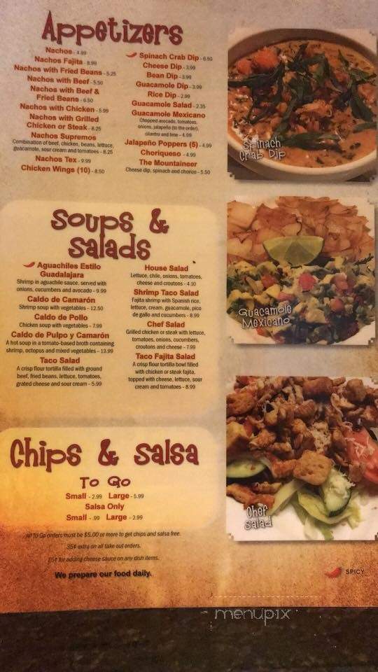 7 Hermanos - Johnson City, TN menu_pic