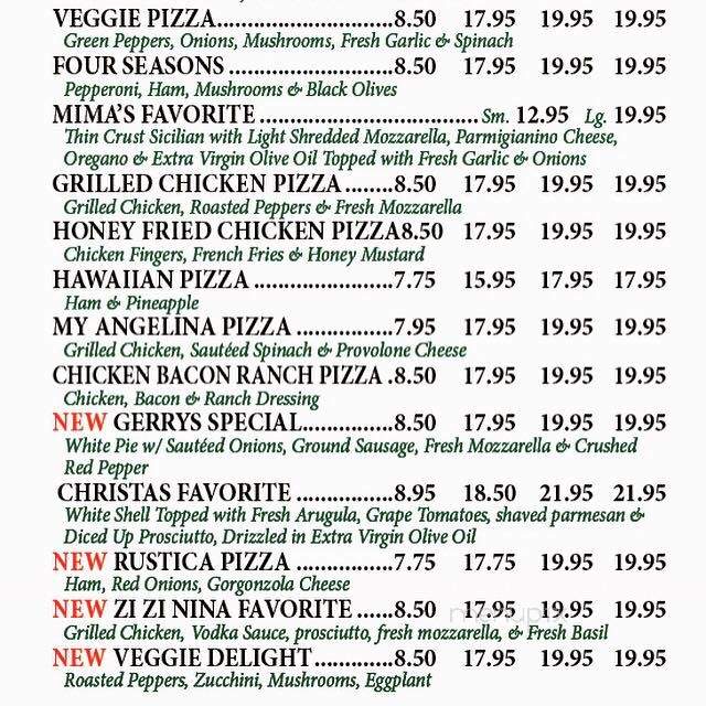 John's Caffe & Pizza - Elizabeth, NJ menu_pic