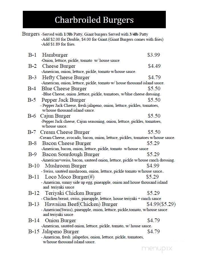 Herfy's - Lakewood, WA menu_pic