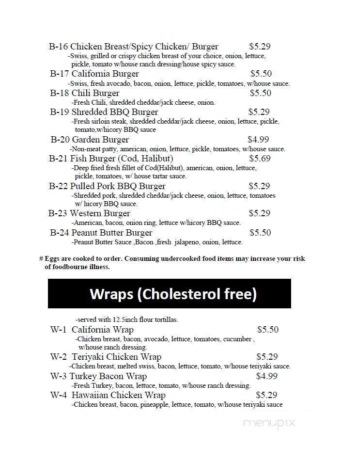 Herfy's - Lakewood, WA menu_pic