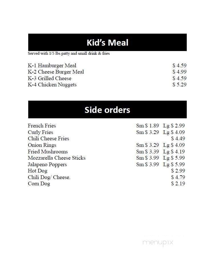 Herfy's - Lakewood, WA menu_pic