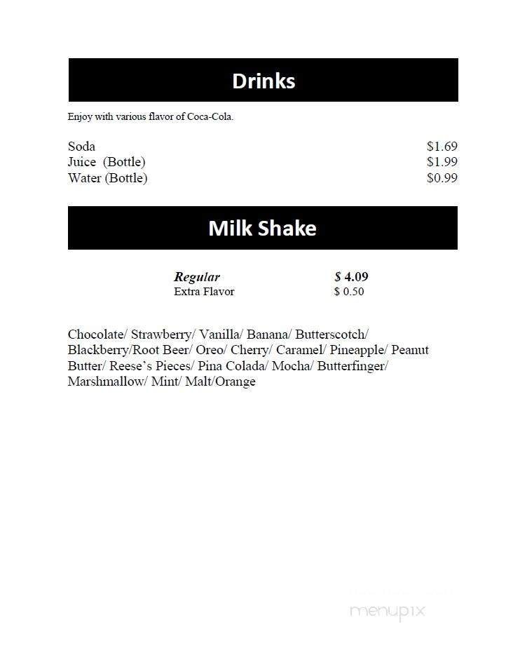 Herfy's - Lakewood, WA menu_pic