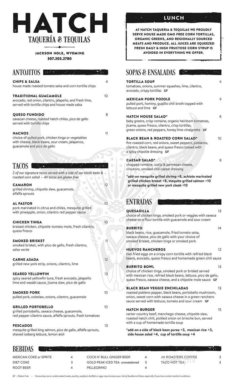 Hatch - Jackson, WY menu_pic