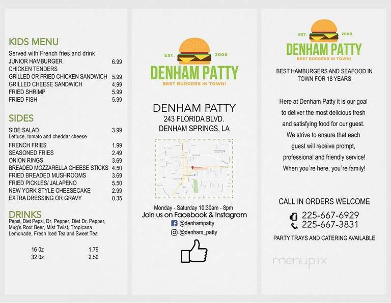Local Gourmet Sandwiches - Denham Springs, LA menu_pic