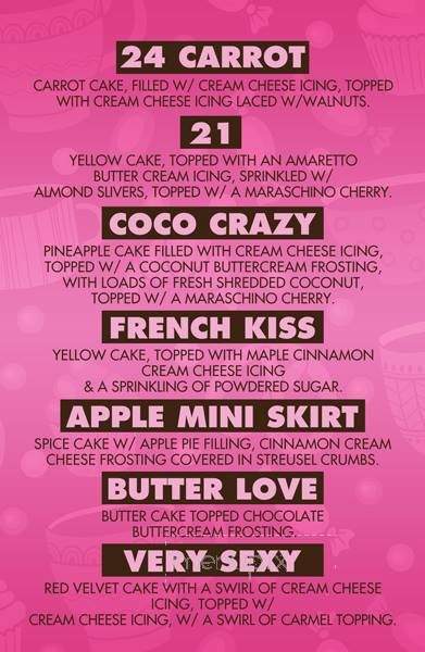 Cupcakin - Kansas City, MO menu_pic